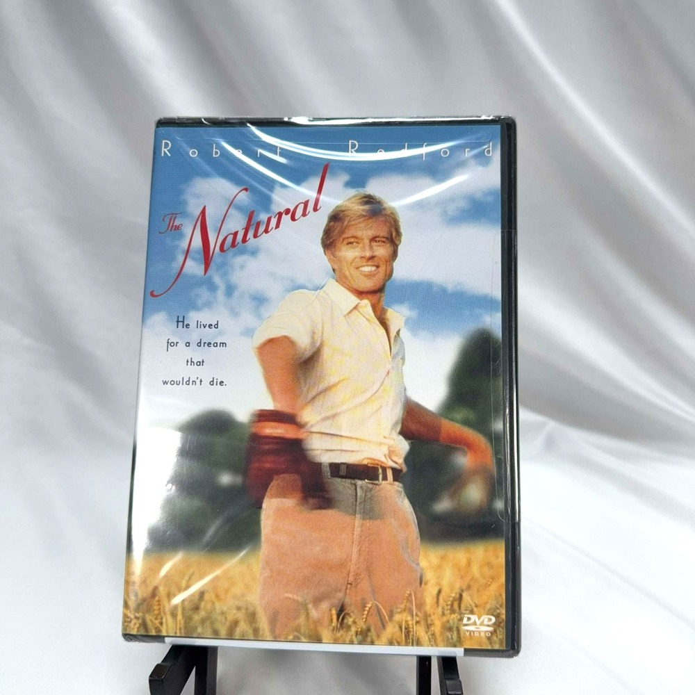 The Natural DVD 1984 Robert Redford Baseball Movie Widescreen New Sealed